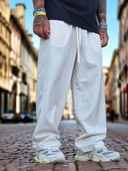 Pantalone Palazzo Sanè Cream