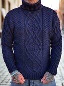 Maglione Collo Alto Reijnders Black