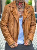 Chiodo Camoscio Camel