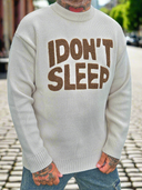 Maglione Don't Sleep Cream
