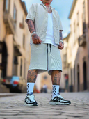 Completo Bali White 2 pezzi camicia + bermuda