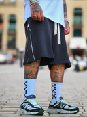 Bermuda Tuta Zip Black