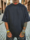 T-Shirt Present Ripped Black