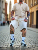 Completo Fedez Sabbia 2 pezzi t-shirt + bermuda