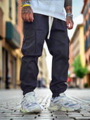 Pantalone Cargo De Jong Black