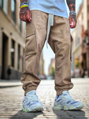 Pantalone Cargo De Jong Camel