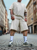 Completo Tenerife Sabbia 2 pezzi t-shirt + bermuda