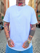 T-Shirt Arrotondata White