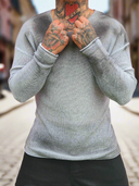 Maglia Girocollo Diaz Grey Fumè