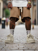 Bermuda Tuta Short Camel