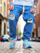 Jeans Theo Strappato