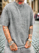 T-Shirt Suarez Marmorizzata Grey