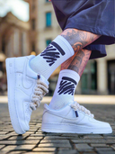 Calze Writer White