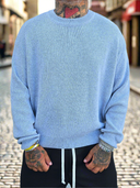 Maglione Girocollo Grey