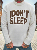 Maglione Don't Sleep Cream