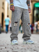 Jeans Sabbiato Strappato Ramos