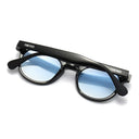 Occhiale Business Matte Black Blue Fumè
