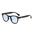 Occhiale Business Matte Black Blue Fumè