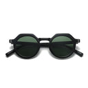 Occhiali Clip Black Dark Green