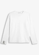 Long sleeve Minimal Label White