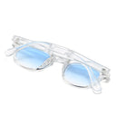 Occhiali Noon Pieghevole Transparent Blue Fumè