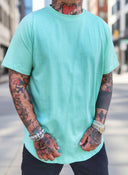 T-Shirt Arrotondata Menta