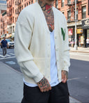 Cardigan New Team Beige