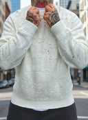 Maglione Traforato Cream