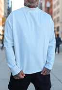 T-Shirt Long sleeve Plus White