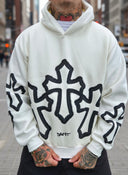 Felpa Saint Cross White