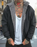 Pelliccia Respect Double Face Piombo