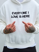 Felpa Everyone White