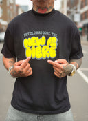 T-Shirt New Is Here Black