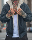 Pelliccia Kane Double Face Black\Beige