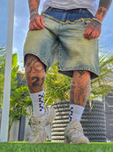 Bermuda Jeans Double Pocket