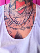 Collana Intrecciata Silver Large