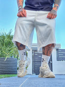 Bermuda Jeans Davis White