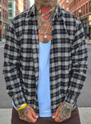 Camicia Quadri Black