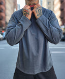 T-Shirt Raglan Piombo