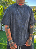T-Shirt Suarez Marmorizzata Black