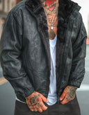 Pelliccia Kane Double Face Total Black