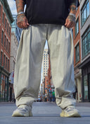 Pantalone Velluto Pences Cream