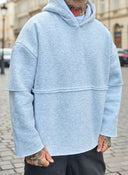 Felpa Taglio Vivo Grey