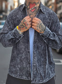 Camicia Marmorizzata Black