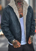 Pelliccia Kane Double Face Black\Beige