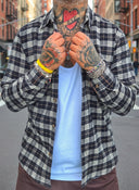 Camicia Quadri Black