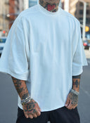 T-Shirt 3/4 Over White