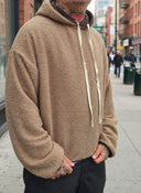 Felpa Teddy Double Face Kinder/Nut