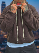 Felpa Teddy Double Face Kinder/Nut