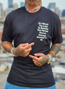 T-Shirt Never Black